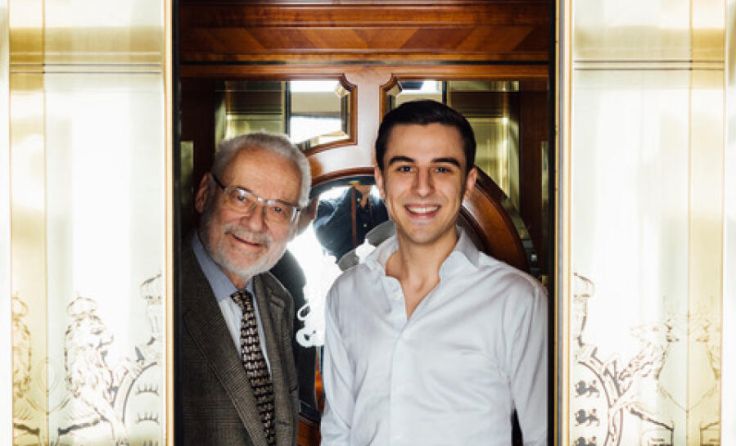 Erhard Busek (li.) und Muamer Becirovic kommen nach Sierning. (Foto: Julius Hirtzberger)