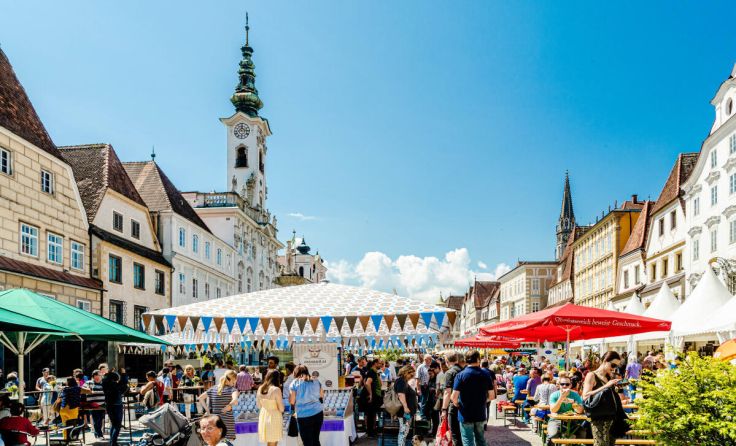Die Region präsentiert sich in Steyr erneut als kulinarische Schatzkammer. (Foto: Hannes Ecker)