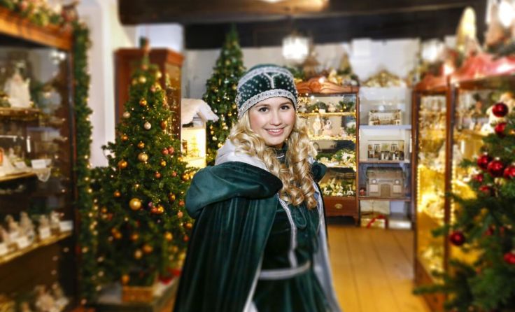 Steyrer Christkindl im Weihnachtsmuseum (Foto: Leutner)