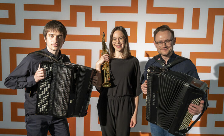 Von links: Paul Schuberth, Victoria Pfeil und Johannes Münzner (Foto: grox)