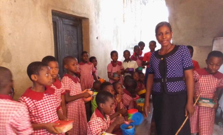 Das Fest in Wolfern unterstützt den Bau einer Dorfschule in Afrika. (Foto: I. Nwafor)