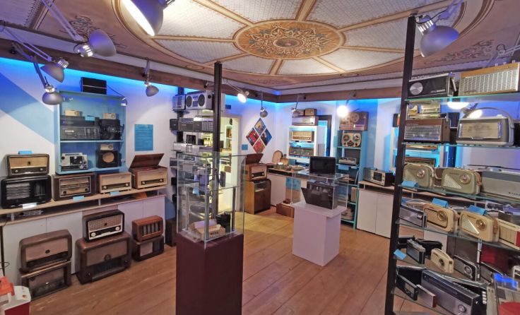 Das Wolferner Radiomuseum wird von Bgm. Karl Mayr geleitet. (Foto: Marktgemeinde Wolfern)