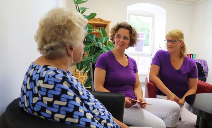 Karina Peyrl (re.) und Elisabeth Kohlgruber sind die Community Nurses in Garsten (Foto: privat)