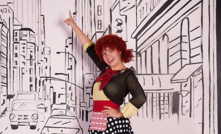 Lisa Marie Lang als Waisenkind Annie (Foto: Holnsteiner)