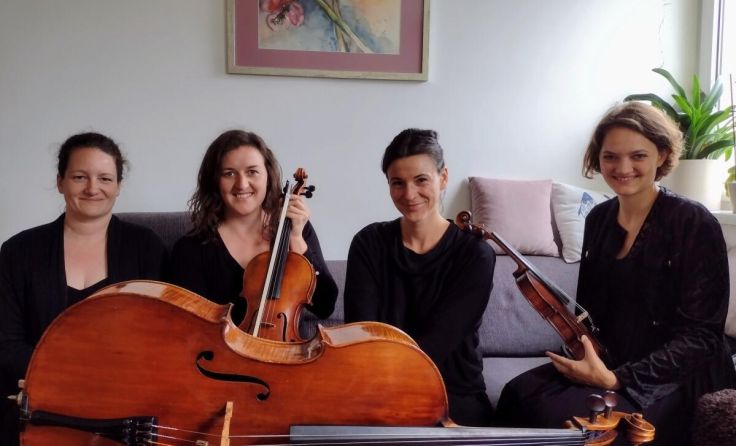 Quartett musiziert in Gedenken an die Opfer des Holocaust und jüdische Künstler (Foto: privat)