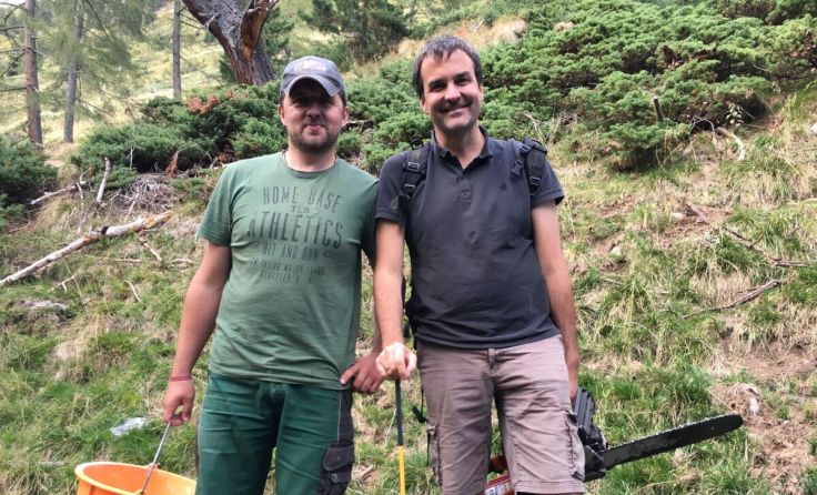 Christian Bachler (links), Florian Klenk (Foto: Klenk)