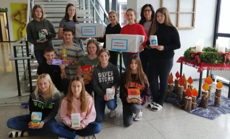 Schüler der MS Weyer (Foto: Hilde Kößler)