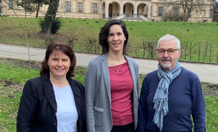 Von links: Anita Aigner, Birgit Templ, Friedrich Lenhart (Foto: Pfarre Ennstal)