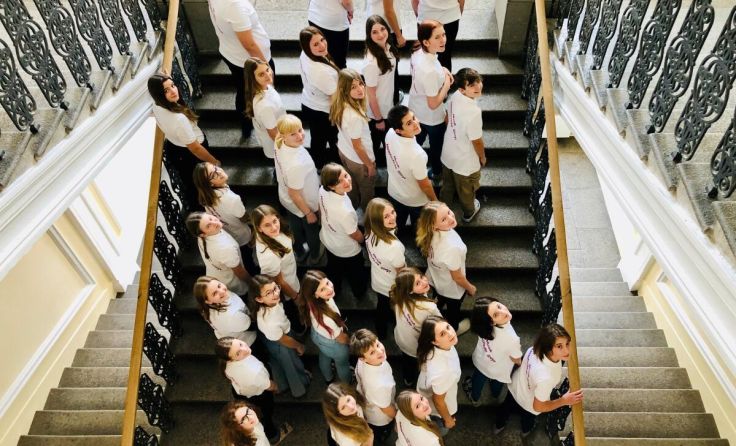 Chor der MS/Musik-Mittelschule Steyr (Foto: Evelyn Frühauf)
