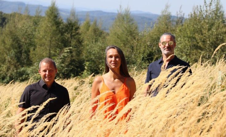 Von links: Christian Einheller, Maria Ma, Arnulf Linder (Foto: privat)