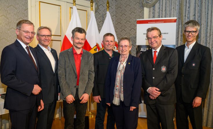 Ehrung der Blutspender im Redoutensaal (Foto: Land OÖ, Kerschbaummayr)