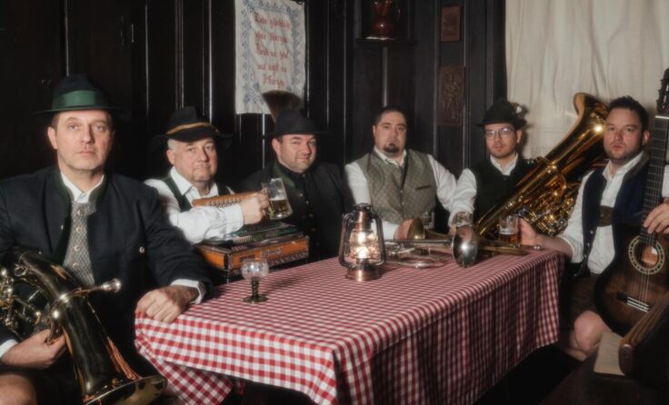 Die Kiahberg Musik feiert beim Volksmusikabend in Gaflenz ihr Debüt. (Foto: Diana Bachler)