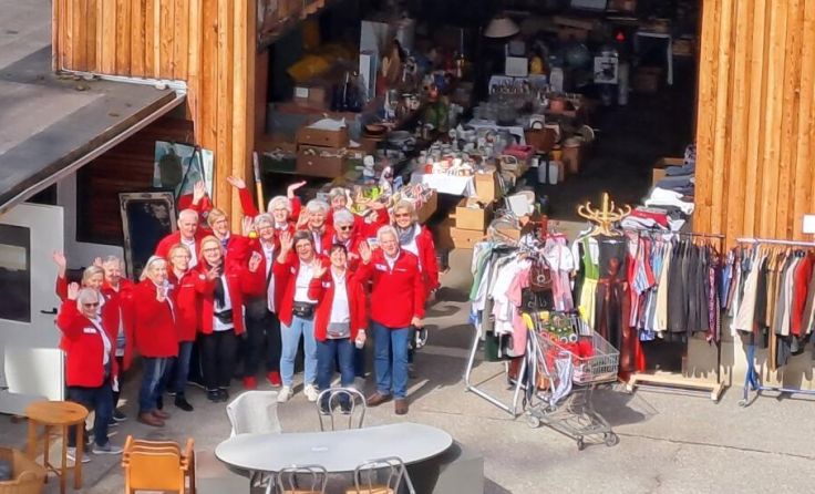 Das RK-Team hofft auf viele Besucher. (Foto: OÖRK)