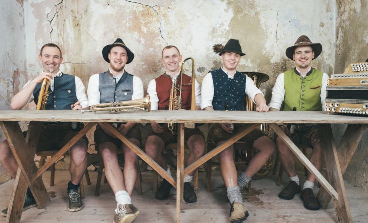 Die Tanzlmusi GebrüdErEr&Er aus Maria Neustift (Foto: Matt Grossbichler)