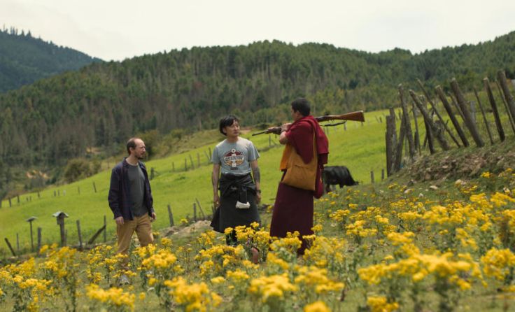 "Was will der Lama mit dem Gewehr?" (Foto: Dangphu Dingphu)