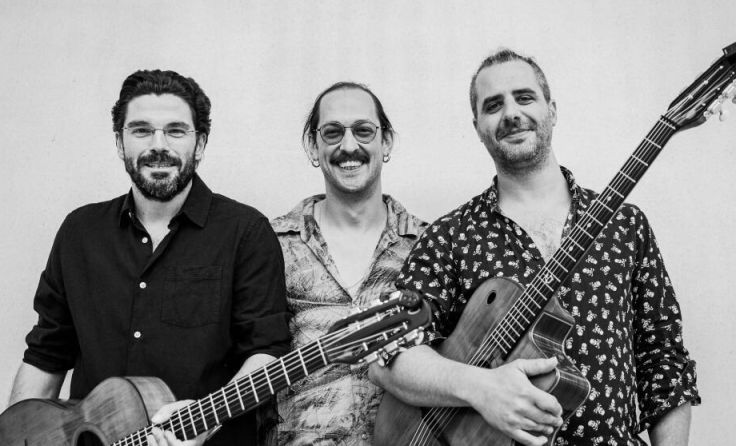 Von links: Joscho Stephan, Daniel Schober und Gidon Oechsner (Foto: Helena Wimmer)