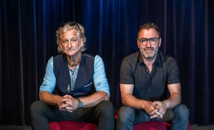 Sir Oliver Mally (links) mit Pianist Martin Gasselsberger (Foto: Rudi Ferder)