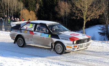 Quattro-Duell bei der Jännerrallye im Mühlviertel