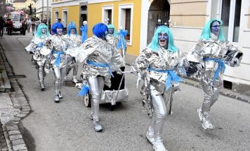 Faschingsumzug in Grünburg