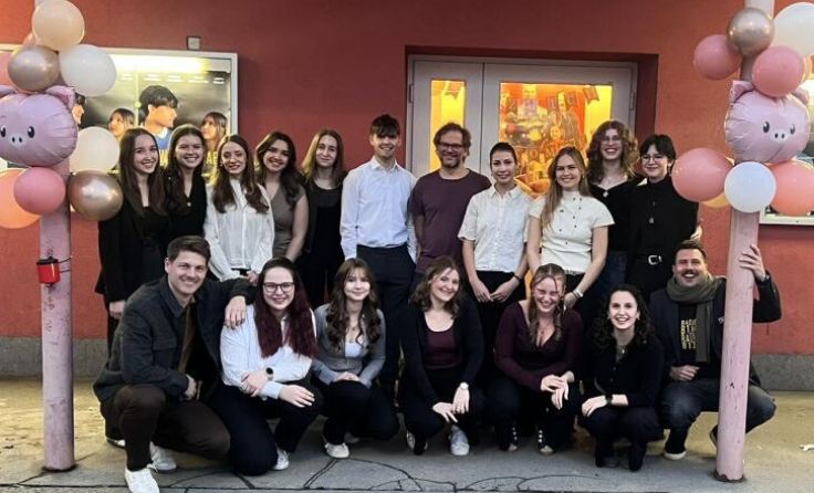 Die 8C mit Christian Sperrer, Jürgen Peer und Julian Ehrenreich (Foto: BORG Kirchdorf)