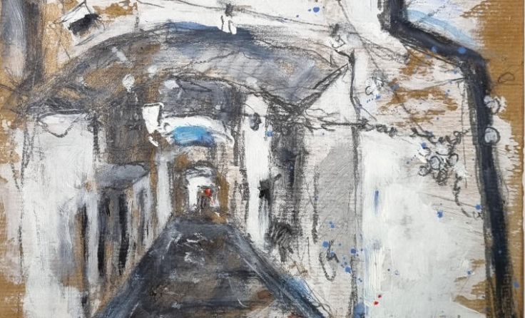 Steyr-Motiv des Künstlers Michael Unterluggauer (Foto: unterlu1.info)