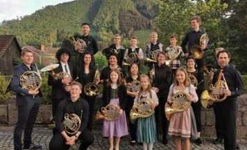 Hornkonzert in Sierning mit jungen Talenten