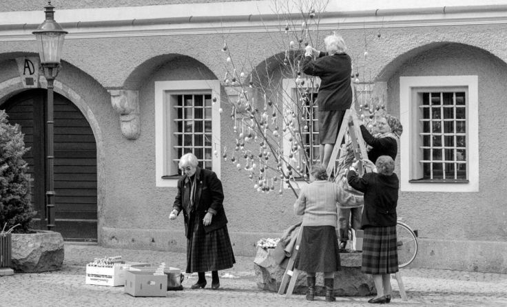 Geschichten aus dem Dorf erzählen die Fotografien von Konrad Neubauer. (Foto: Konrad Neubauer)