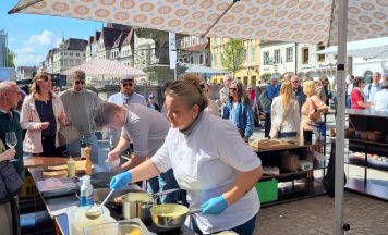 Zweite Ausgabe der Steyrer Marktküche mit Michael Schlöglhofer