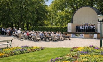 „Singen mit Aussicht“ im Bad Haller Kurpark