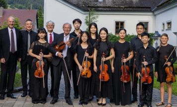 Kammerorchester weytai gibt Matineé in Weyer