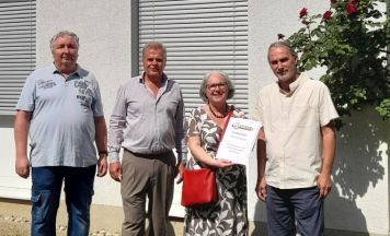 Seniorenbund besichtigt neues Wohnprojekt