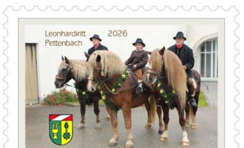 Leonhardiritt und Sonderpostamt in Pettenbach