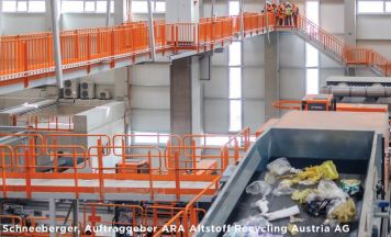 Exkursion der Grünen SeniorInnen Steyr zur Kunststoffsortieranlage nach Enns