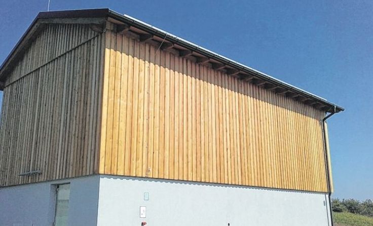 Dieser neue Hochbehälter versorgt Scheibenhof mit frischem Trinkwasser. Foto: Stadt Krems
