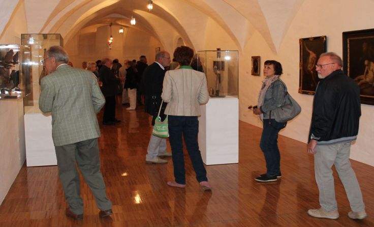 Die neue Ausstellung vereint barocke und zeitgenössische Werke. Fotos: Brandt