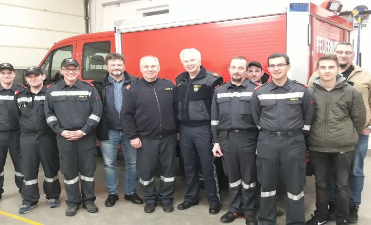 Bei der Feuerwehr Willendorf herrscht große Freude über das neue Fahrzeug.