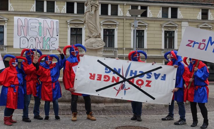 30 Gruppen zeigen ihre "verkehrte Welt". Foto: Zöbinger Faschingsgilde