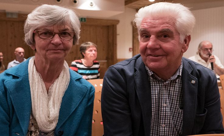 Die mehrfach ausgezeichneten Kremser Filmautoren Renate und Heinz Wagner. Foto: zVg--