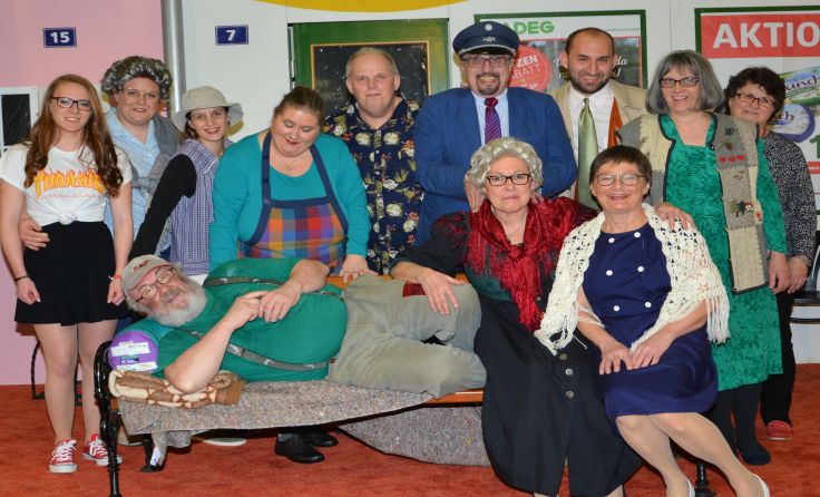 Das Ensemble des GMTV Furth-Palt freut sich auf viele Zuschauer. Foto: GMTV