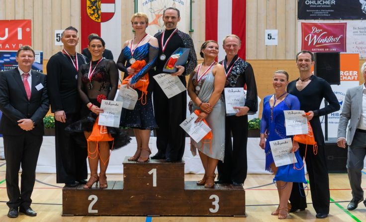 1. Platz für Elke Schacherl und Jürgen Harrer. Foto: privat