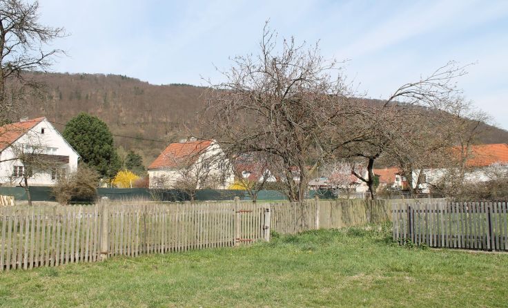 Auf diesem Grundstück neben dem Gemeindeamt soll der Neubau entstehen. Foto: Brandt