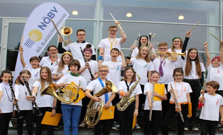 Die Kids Combo bewies ihr Können beim Landesbewerb. Foto: Bergerner Musikanten