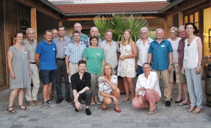 Die Teilnehmer des Workshops in Rührsdorf. Foto: Bettina Haller