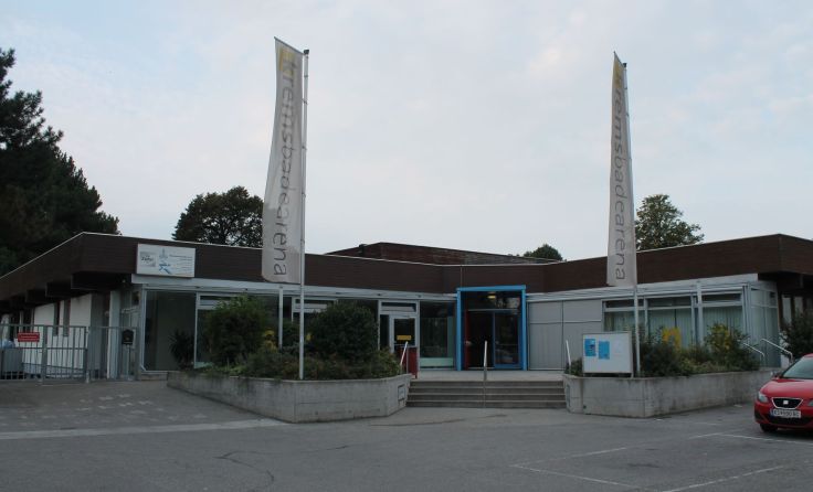 Die Bürger können ihre Wünsche zum Neubau der Badearena deponieren. Foto: Brandt