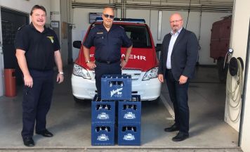 Beherzter Löscheinsatz: Gemeindeverband dankt Feuerwehr