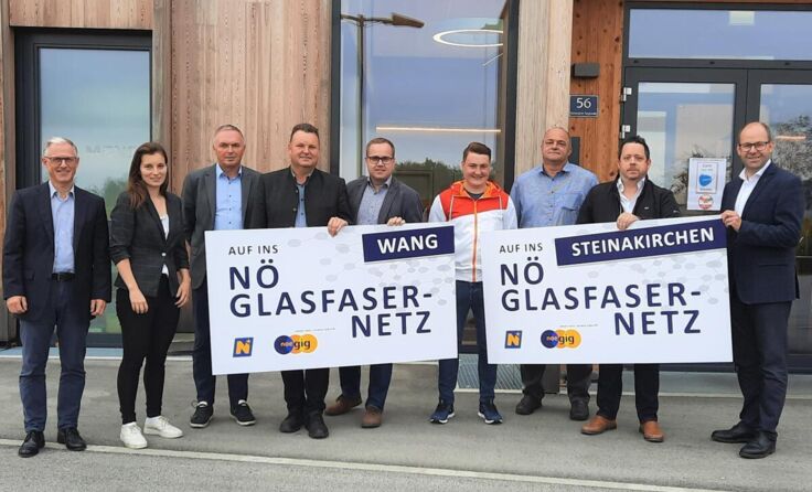 In Wang und Steinakirchen am Forst startet das Breitbandprojekt. (Foto: nöGIG)