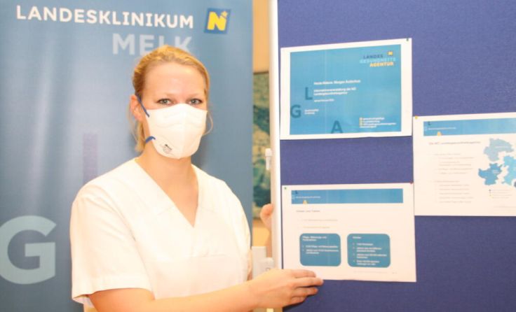 Ärztin Veronika Roth referierte online über Studium und Berufsalltag (Foto: Christa Pehn)