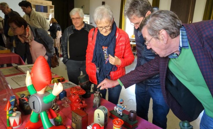 Verschiedene Spardosen begeisterten die Besucher. (Foto: Mauthausen Tourismus)