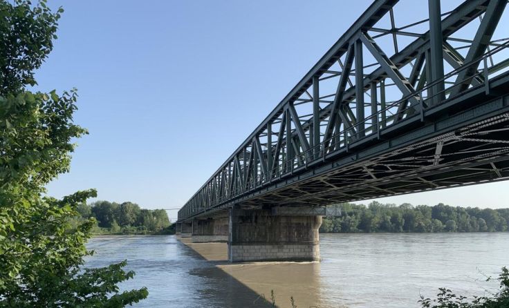 Die Donaubrücke Mauthausen soll ab Ende 2024 neu errichtet werden. (Foto: Archiv Tips)
