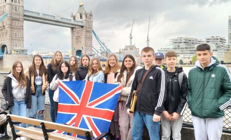 Die Schüler verbrachten eine spannende Zeit in Londo. (Foto: IT-Mittelschule Grein)